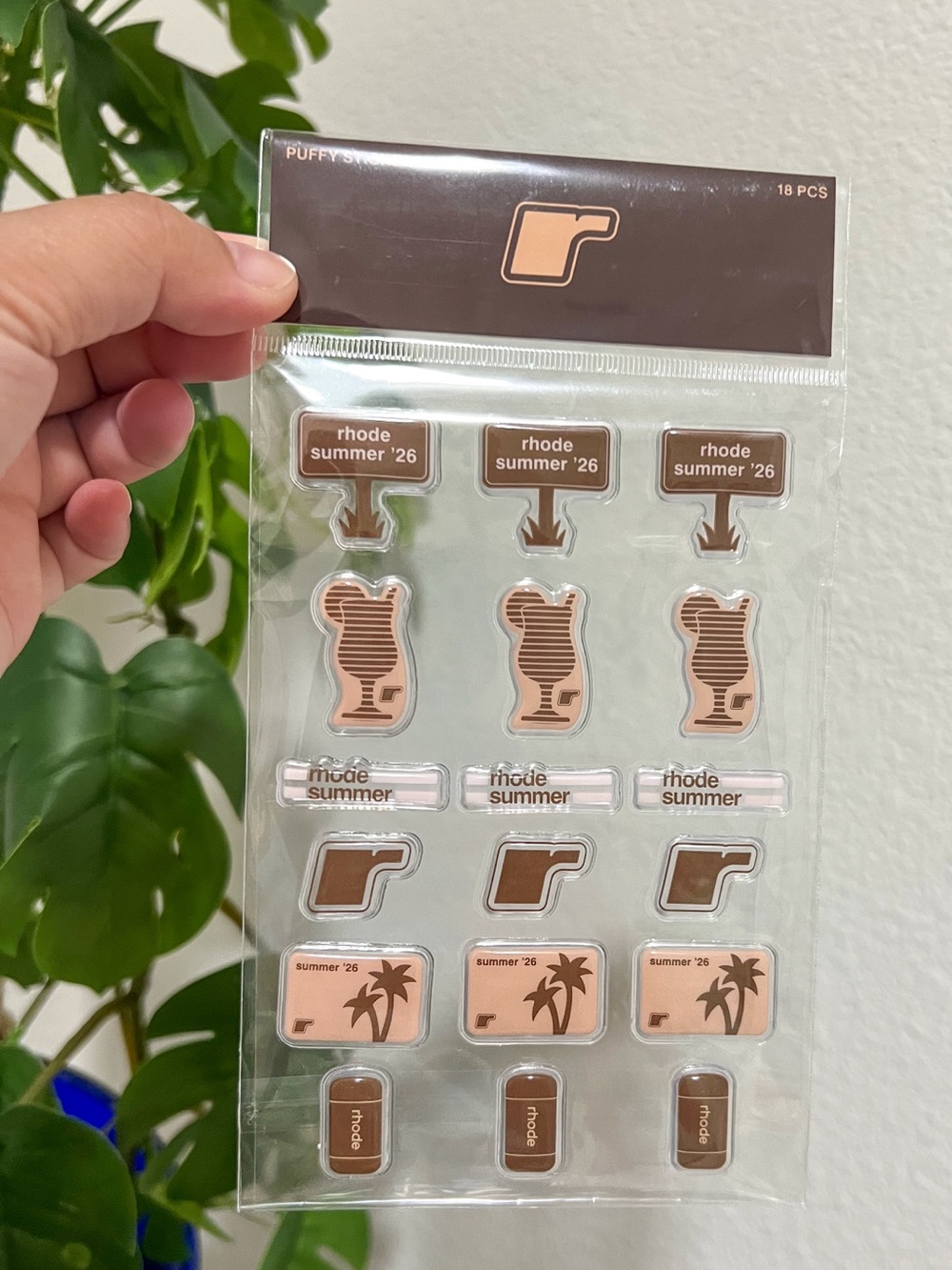 RHODE Puffy Sticker Set - Picture 2 of 2